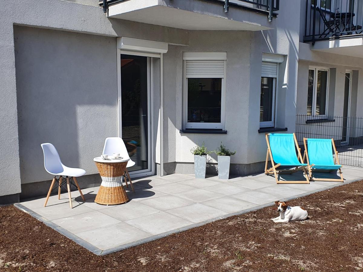 Apartament Beige Z Ogrodkiem Dziwnowek Ngoại thất bức ảnh